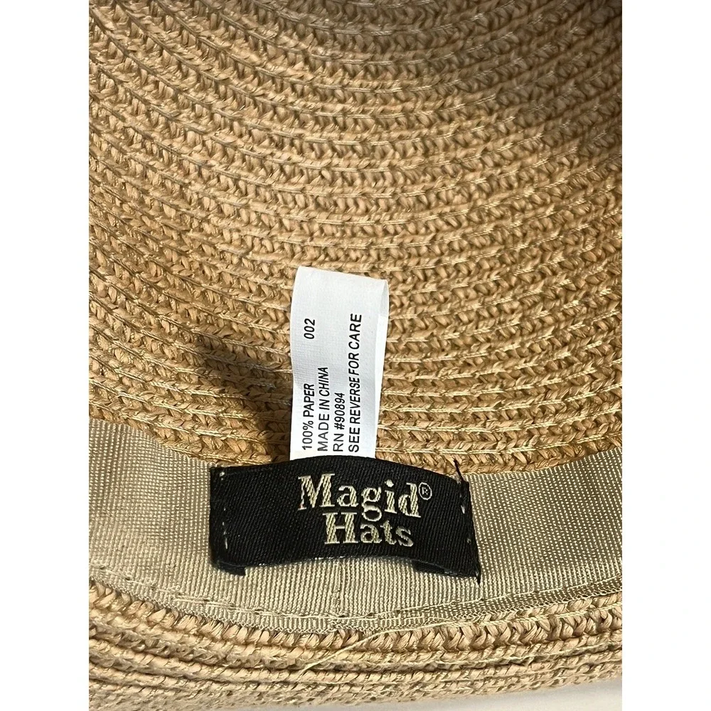 Magid Hats Large Paper Sun Hat for vacation and sun protection‎ One Size